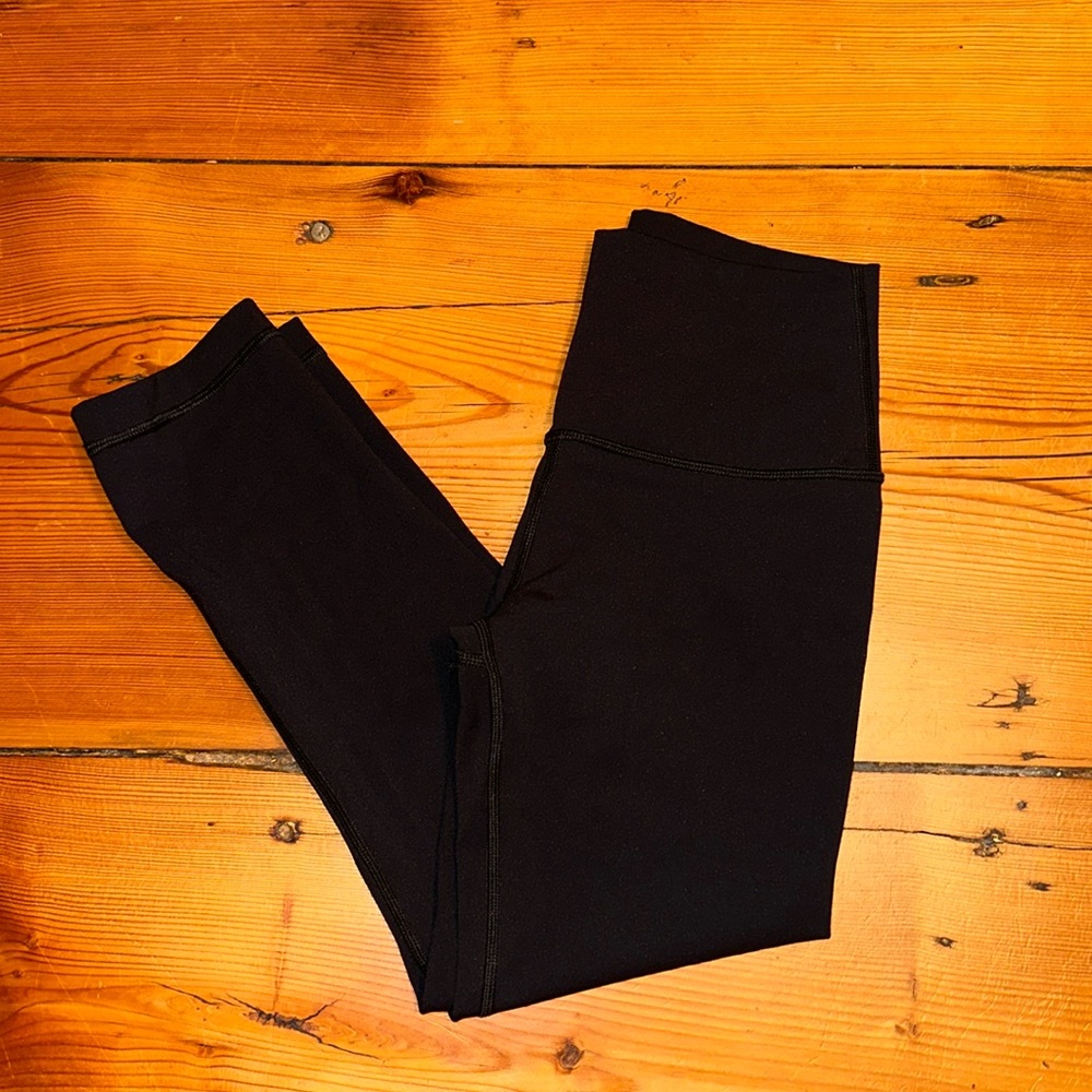 Lululemon  crop black align high rise leggings